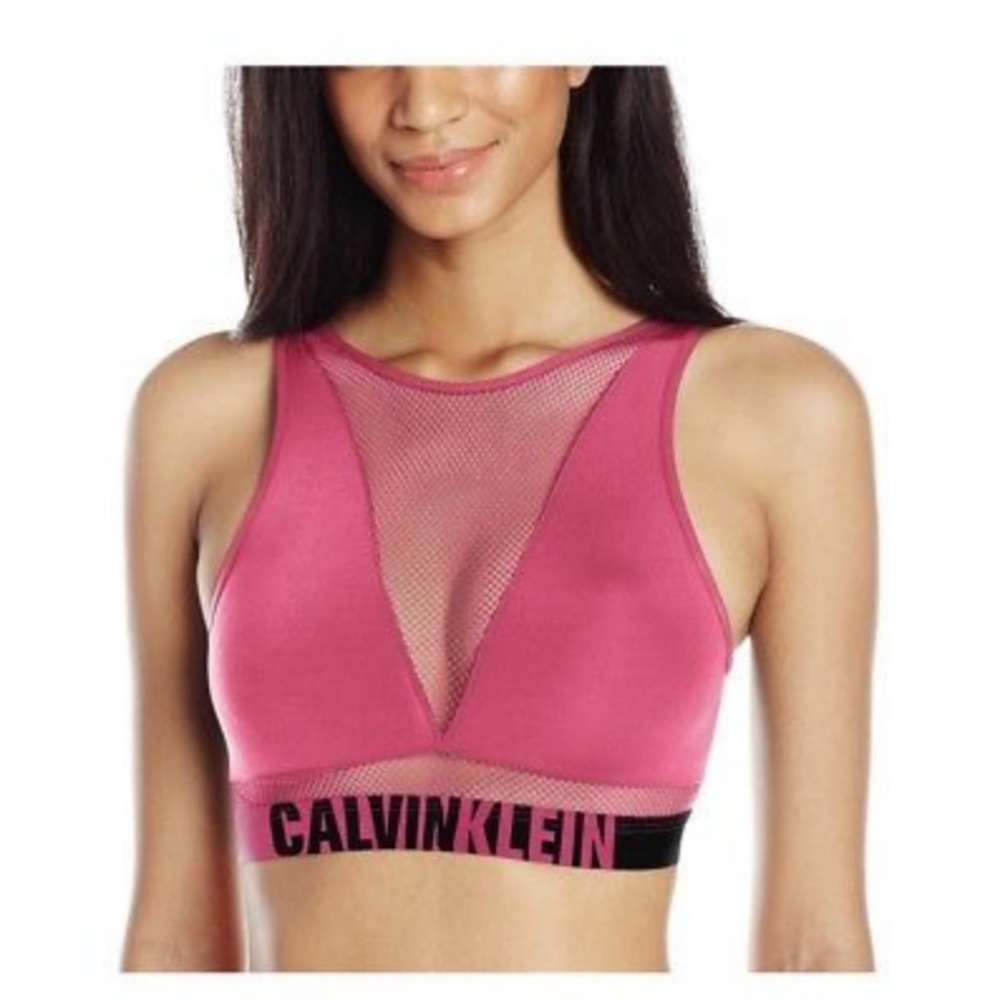 Calvin Klein Bralette Sheer Mesh Intimates
